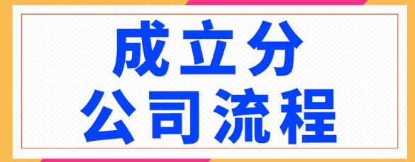 注冊(cè)分公司需要什么流程