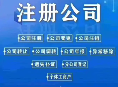 怎么進行一個公司注冊